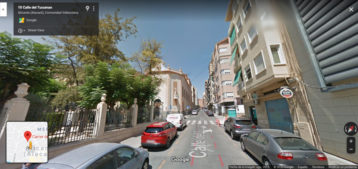 Plaza de Garaje Calle Tucuman - Inmobiliaria Alicante👍